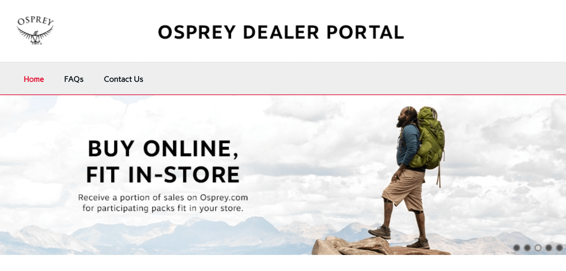 Osprey Dealer Portal
